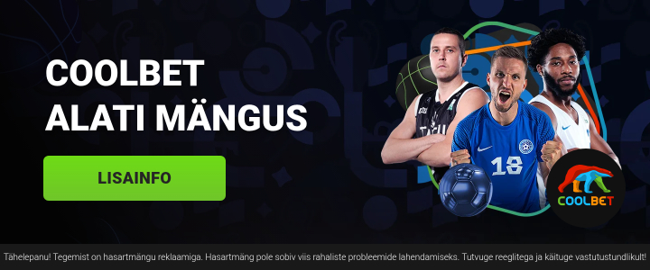 Coolbet 100% boonus kuni €150